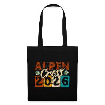Crossing the Alps 2026 - Alpine Cross - Hiking - Tote Bag - black - Front
