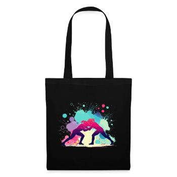Lutte féminine, lutte féminine, lutte féminine - Sac en tissu - noir - Devant