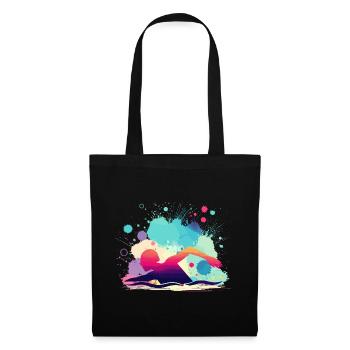 Swimmer, Swimming Woman, Swimming Instructor - Tote Bag - black - Front