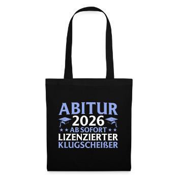 Abitur passed in 2026 Passed final exam - Tote Bag - black - Front