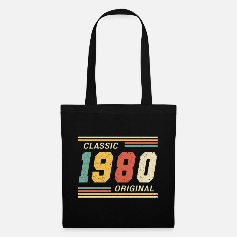 Classic 1980 original 1980 - Stoffbeutel - Schwarz
