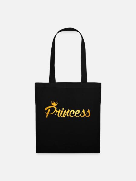 Princess - Tote Bag - black