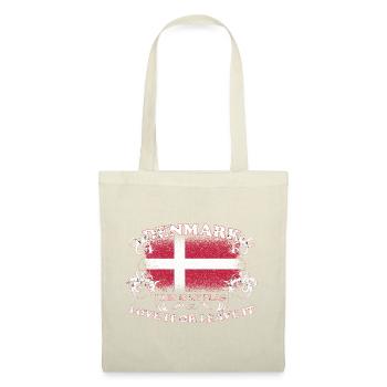Danemark c'est mon drapeau - Sac en tissu - nature - Devant