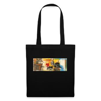 Compartmetalized - Tote Bag - black - Front