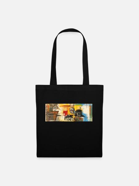 Compartmetalized - Tote Bag - black