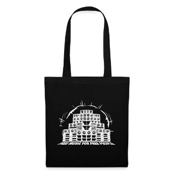 Free Music For Free People - Tote Bag - black - Front