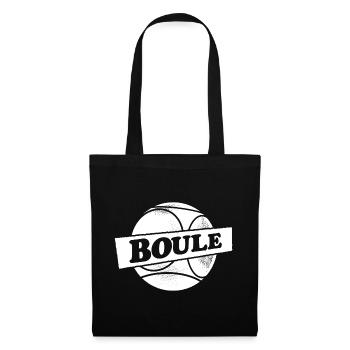 Petanque Boule Ball Outfit for Bouler Boule - Tote Bag - black - Front