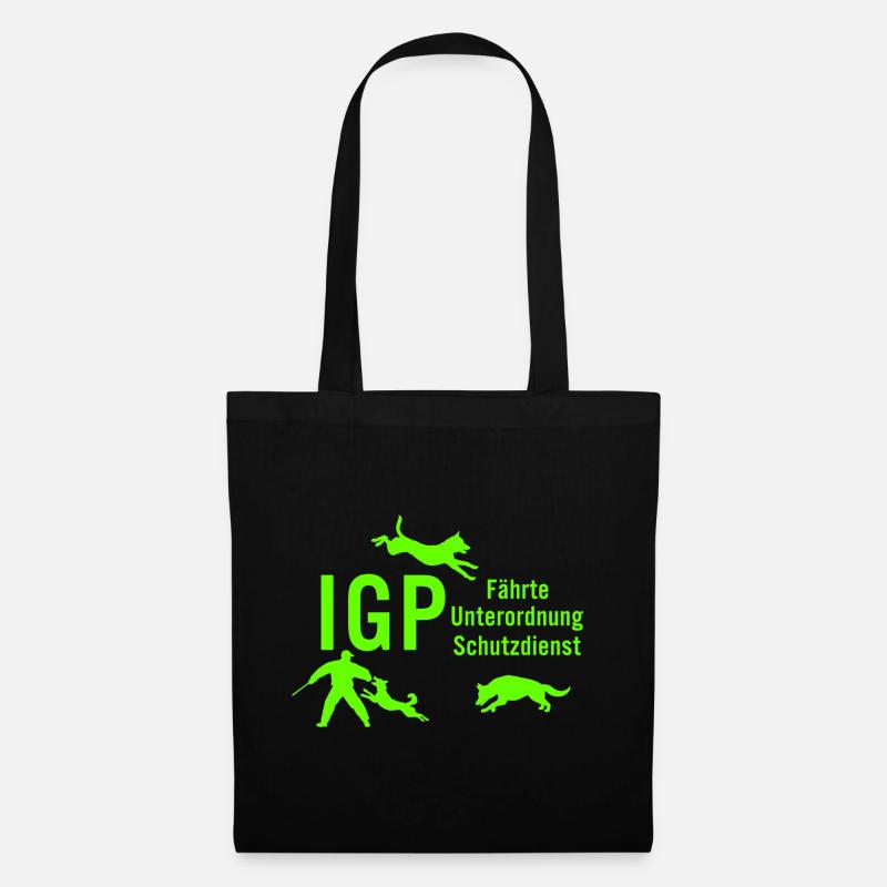 IGP Hundesport - Green - Stoffbeutel - Schwarz