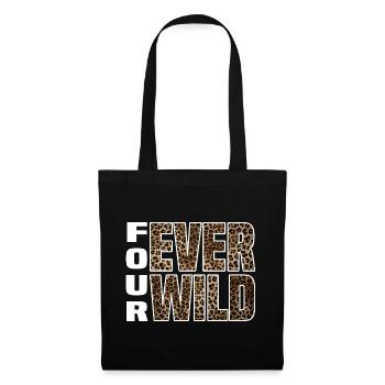 Four Ever Wild 30 - Stoffbeutel - Schwarz - Vorne