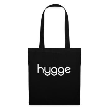 Hygge - Tradition danoise - Attitude à l’égard de la vie - Nice - Sac en tissu - noir - Devant