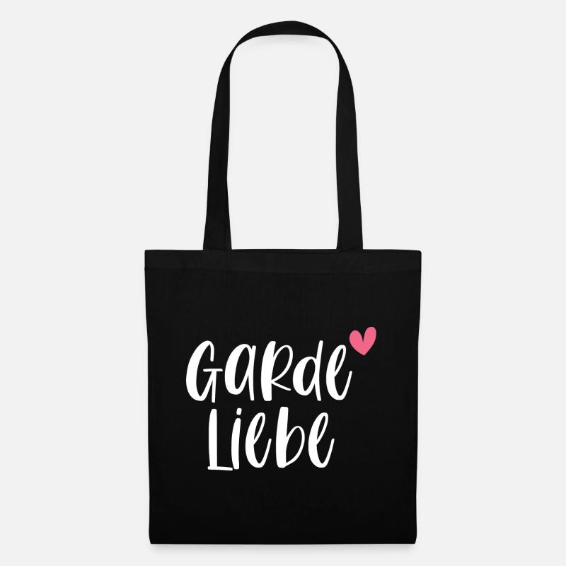 Garde Fasching Karneval Gardeliebe Geschenk - Stoffbeutel - Schwarz