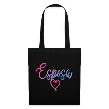 Esposa Cute Wife To Be Bride Couple Wedding Gift - Tote Bag - black - Front