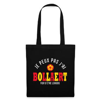 football lens Jpeux pas j ai supporter foot - Sac en tissu - noir - Devant