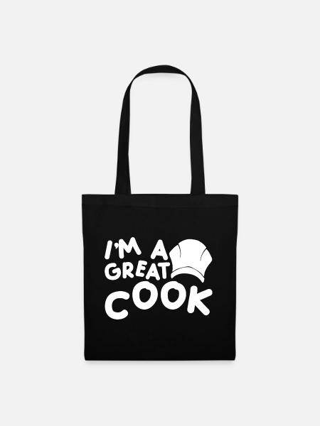 I'm A Great Cook 2 - Stoffbeutel - Schwarz