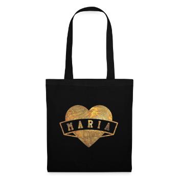 Maria Herzen Or - Sac en tissu - noir - Devant