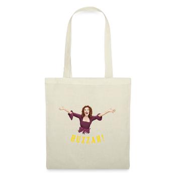 HUZZAH! - Sac en tissu - nature - Devant