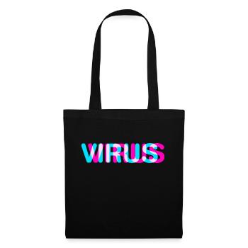 virus - Tote Bag - black - Front