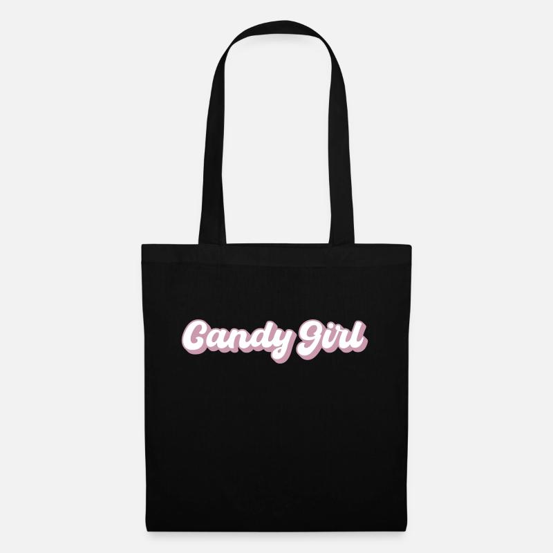 Candy Girl - Stoffbeutel - Schwarz