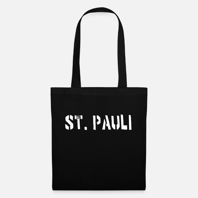 Hamburg St. Pauli - Stoffbeutel - Schwarz