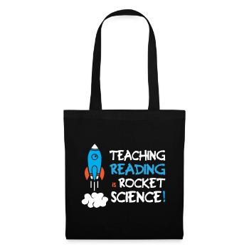 Enseigner la lecture est sorcier - Sac en tissu - noir - Devant