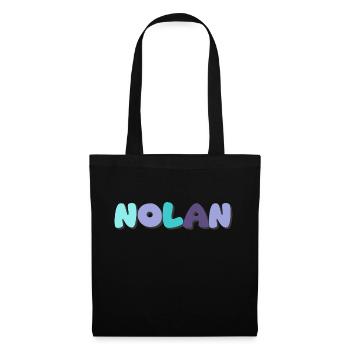 Name - Nolan - Stoffbeutel - Schwarz - Vorne
