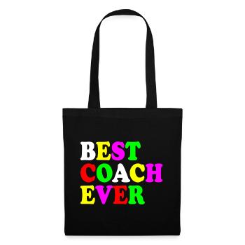 Best coach ever - Tote Bag - black - Front