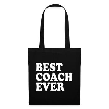 Best coach ever - Tote Bag - black - Front