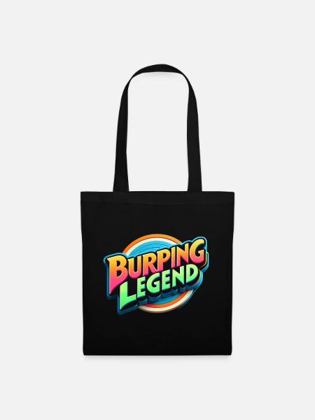 Burping Legend 18 - Stoffbeutel - Schwarz