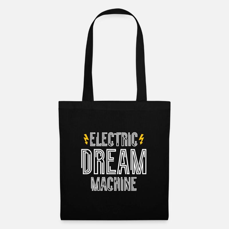 Electric Dream Machine Typ 2 Supercharge Elektro - Stoffbeutel - Schwarz