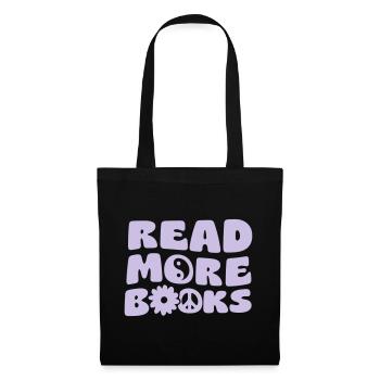 Lire plus de livres - Sac en tissu - noir - Devant