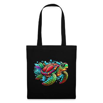 Turtle - Tote Bag - black - Front