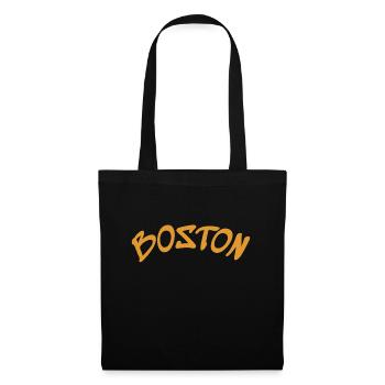 Boston - Massachusetts - USA - America - Tote Bag - black - Front