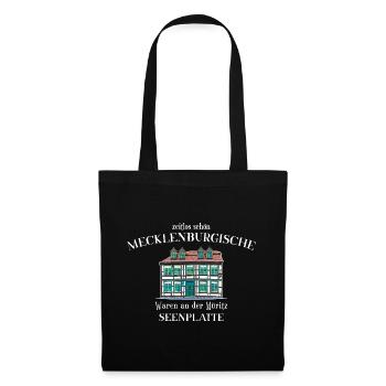 Mecklenburg Lake District, Waren an der Müritz - Tote Bag - black - Front