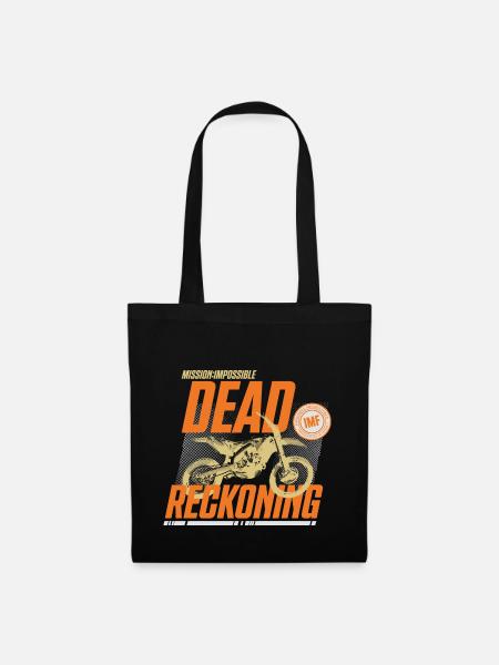 Mission Impossible Dead Reckoning Motorcycle - Tote Bag - black