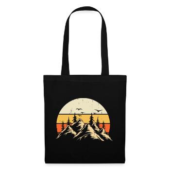Hiking Hiker Mountaineer Gift - Tote Bag - black - Front