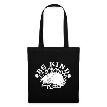 SOIS GENTIL - Sac en tissu - noir - Devant