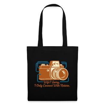 Nature instead of Wi-Fi - Tote Bag - black - Front