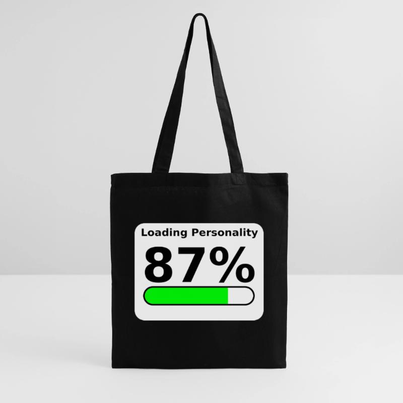Loading Personality 87% – Nerdy Statement Tee Stoffbeutel