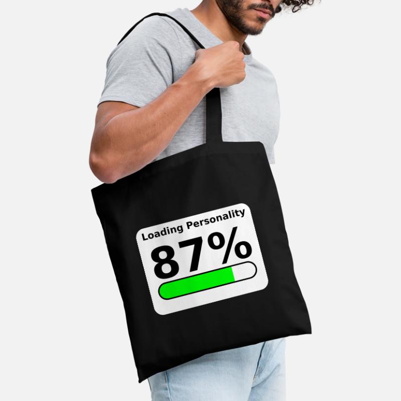 Loading Personality 87% – Nerdy Statement Tee Stoffbeutel