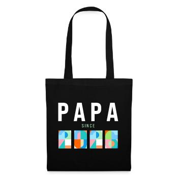 Papa since 2026 - Tote Bag - black - Front