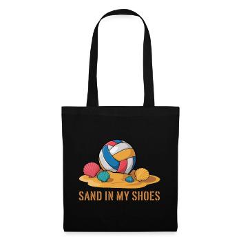 Sand In My Shoes Beach Volleyball Summer Beach - Tote Bag - black - Front