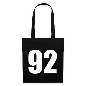 92 - Tote Bag - black - Front
