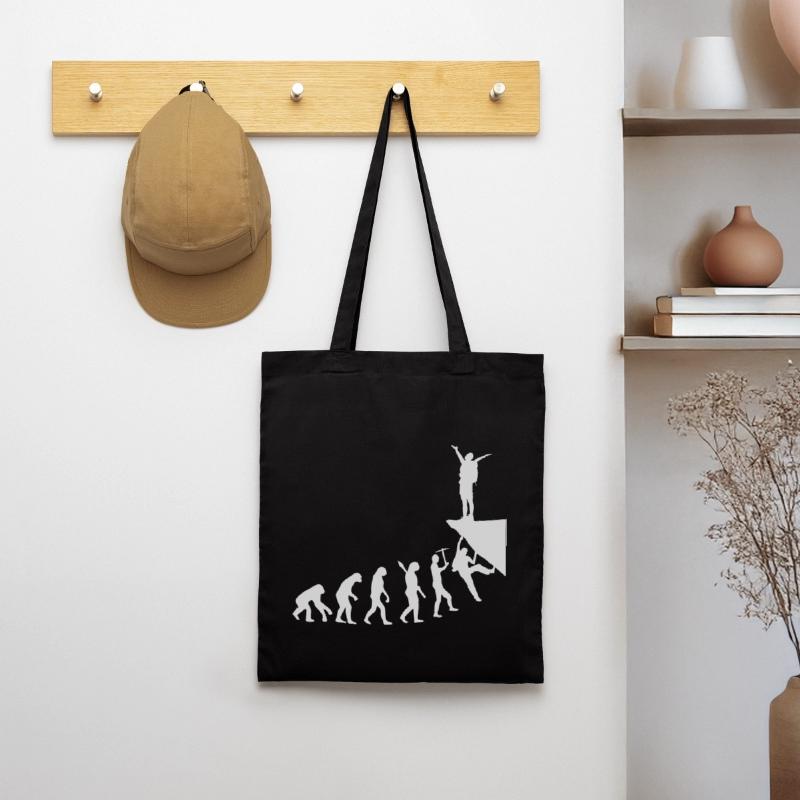 Evolution to Climb Mountaineering Evolution Tote Bag