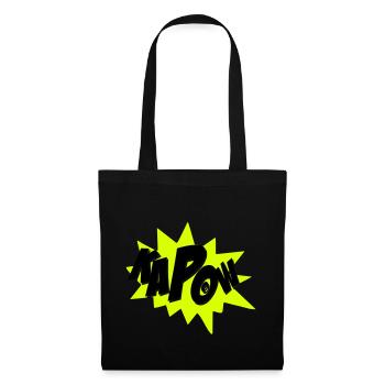 kapow - Tote Bag - black - Front