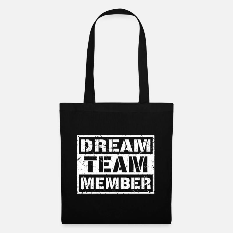 Dream Team Member (Used) - Stoffbeutel - Schwarz