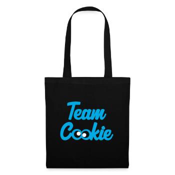 Team cookie biscuit cookies - Tote Bag - black - Front