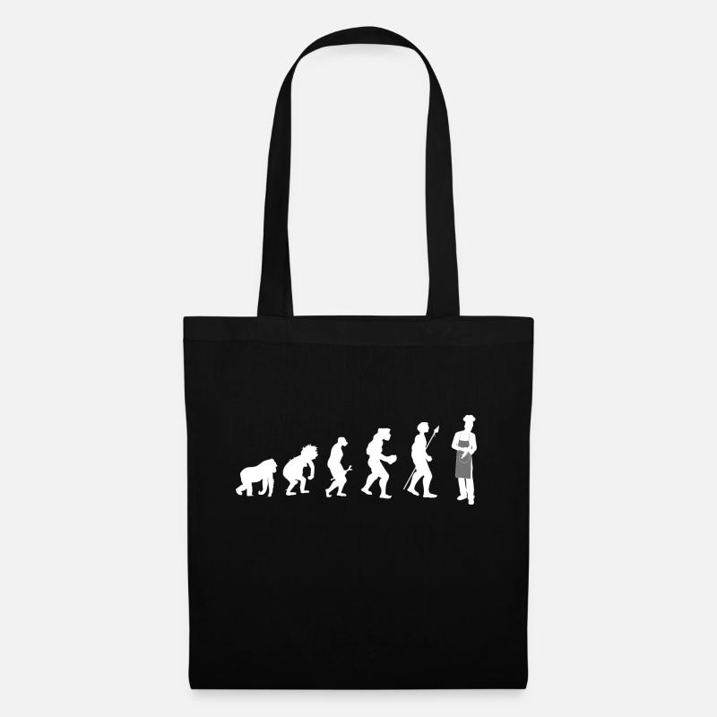 chef cuisiner Evolution - Sac en tissu - noir