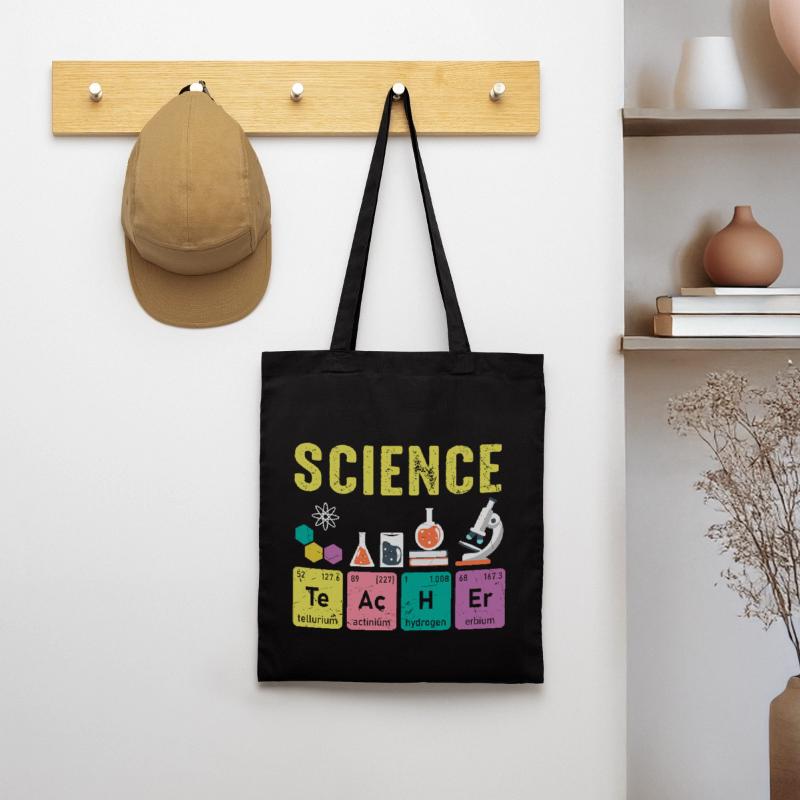 Éléments réguliers des professeurs de sciences Sac en tissu