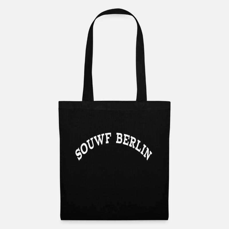 SOUWF BERLIN STATE OF MIND - Stoffbeutel - Schwarz