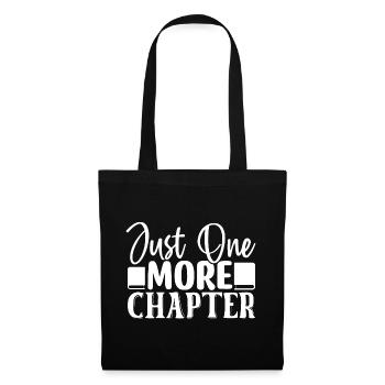Just one more Chapter - Tote Bag - black - Front